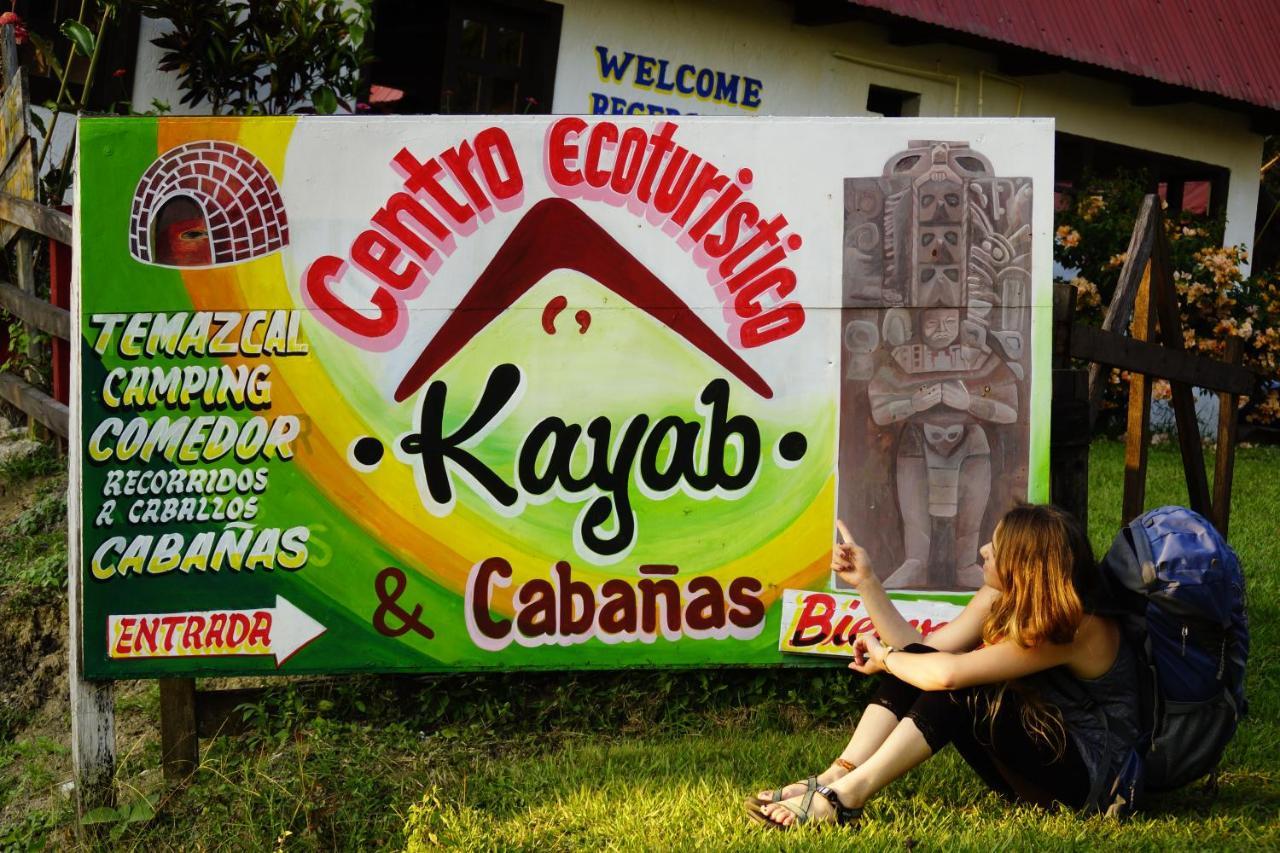 Cabanas Tonina Kayab Ocosingo Bagian luar foto